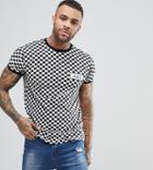 Brooklyn Supply Co Checkerboard Slick T-shirt - Black