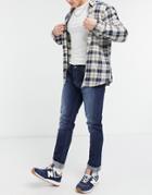 Another Influence Slim Fit Jeans In Indigo Wash-blues