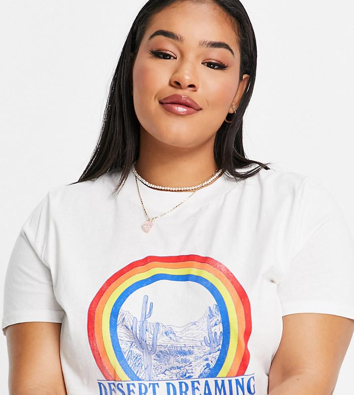 Wrangler Plus Short Sleeve Graphic Tee In White
