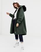 Tommy Jeans Soft Lined Parka - Green
