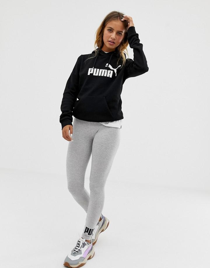 Puma Logo Leggings - Gray