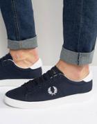 Fred Perry Spencer Canvas Sneakers - Navy