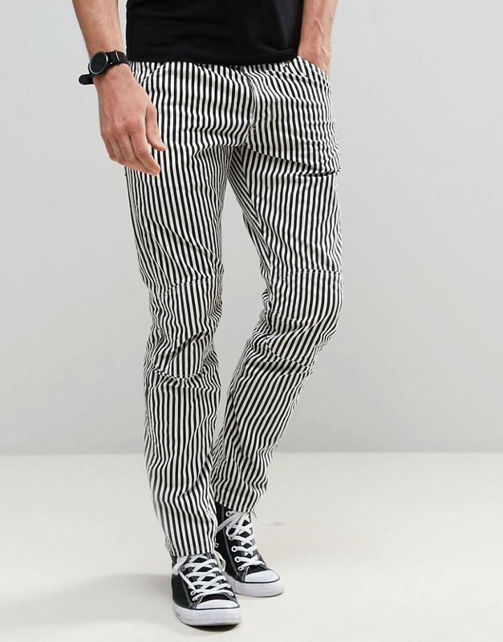 G-star 5622 X25 Pharrell Jean Hickory Stripe - Black