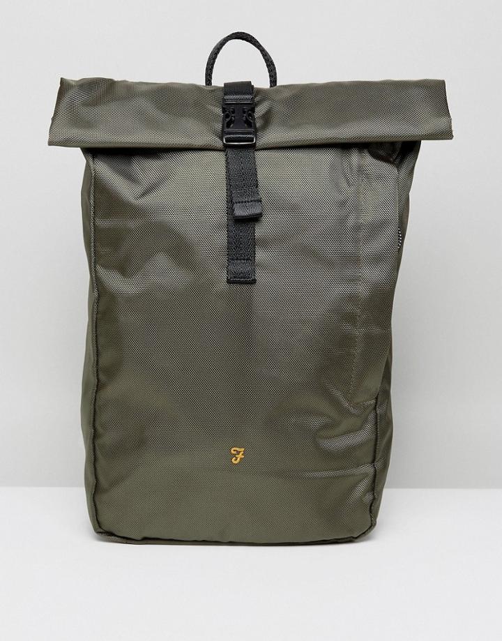 Farah Millen Fold Over Backpack - Green