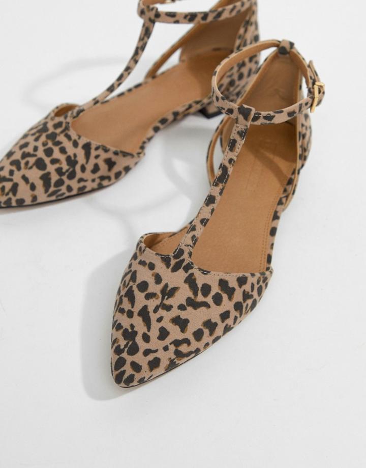 Asos Design Limelight Pointed Ballet Flats - Multi