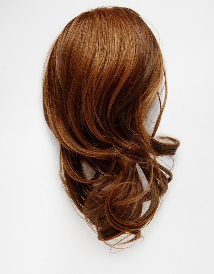 Hershesons Wavy Clip Ponytail - Vanilla Blonde