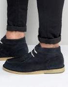 Selected Homme Ronni Suede Boots - Navy