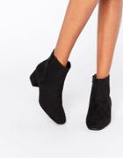 Asos Afira Ankle Boots - Black