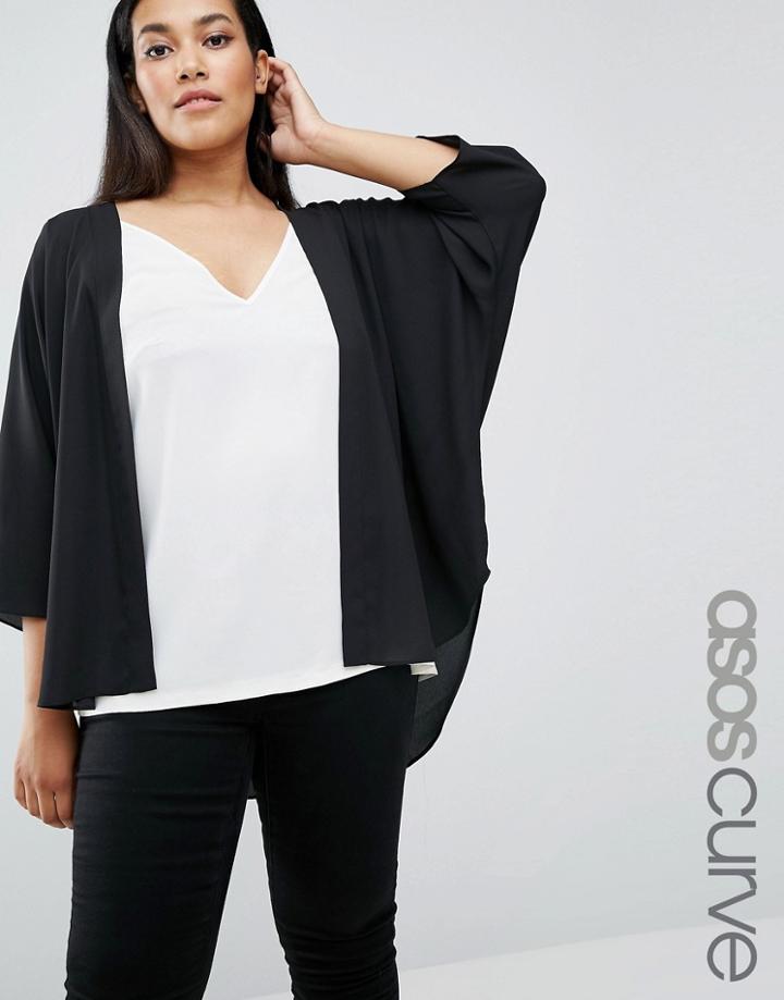 Asos Curve Kimono - Black