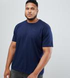 Badrhino Big T-shirt In Navy - Navy