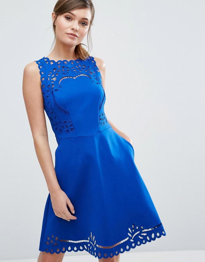 Ted Baker Verony Skater Dress - Blue