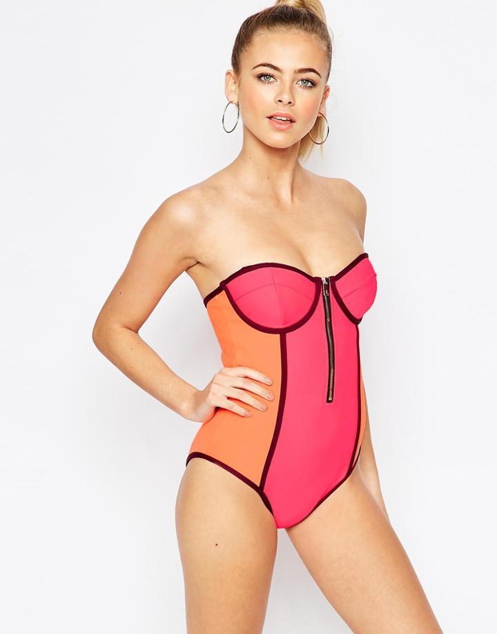 Ted Baker Scuba Swimsuit - Multi