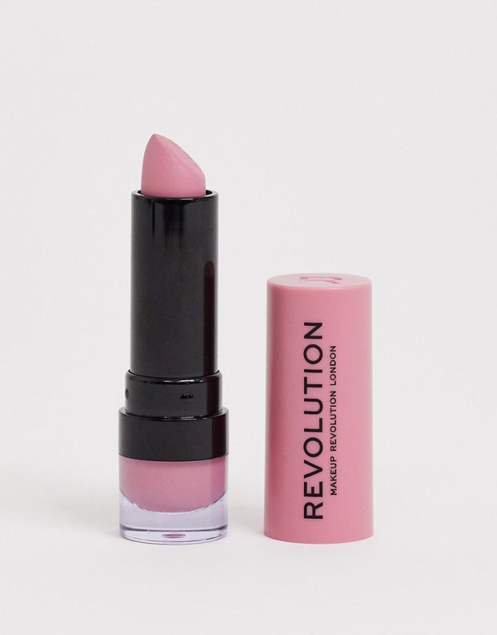 Revolution Matte Lipstick - Violet 143-pink