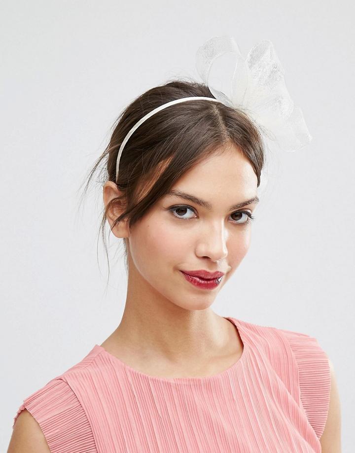Asos Basic Fascinator Headband - Nude