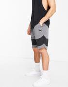 Puma Hoops 10 Jersey Mesh Shorts In Gray