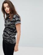 G-star Knotted Camo T-shirt - Green