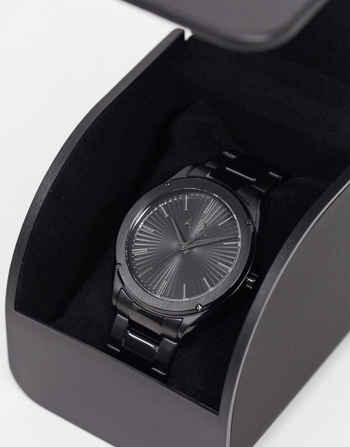 Armani Exchange Fitz Black Bracelet Watch