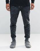 Dead Vintage Camo Jogger - Navy