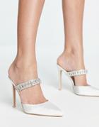 Be Mine Bridal Lilith Heel Shoes In Ivory-white