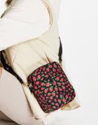 Becksondergaard Raspberry Print Crossbody Bag In Black