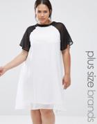 Praslin Plus Colourblock Swing Dress