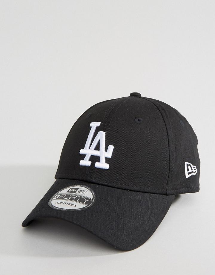 New Era 9forty La Adjustable Cap - Black
