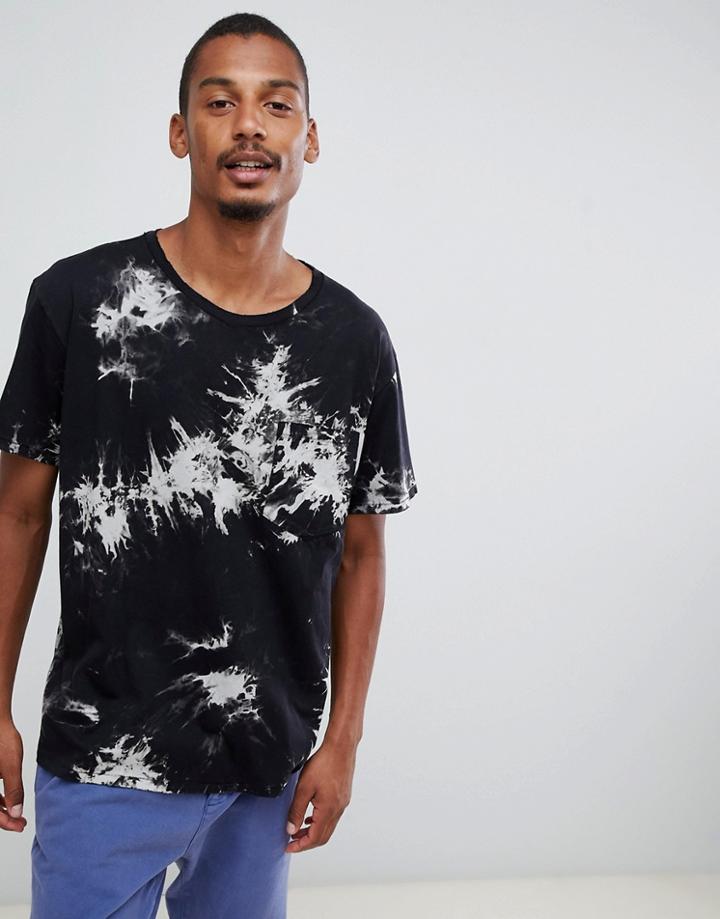 Dr Denim Archer T-shirt In Black