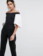 Coast Bardot Top - Black
