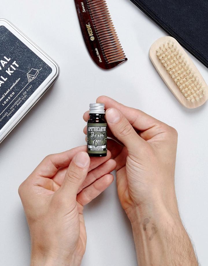 Apothecary 87 The Unscented Beard Oil 10ml - Clear