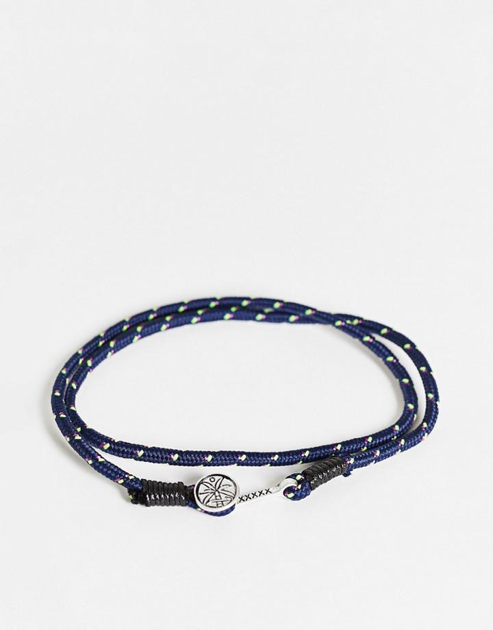 Classics 77 Abseil Wrap Bracelet In Navy