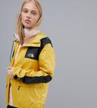 The North Face Exclusive To Asos Mountain Jacket 1985 Seasonal Celebration In Yellow - Yellow