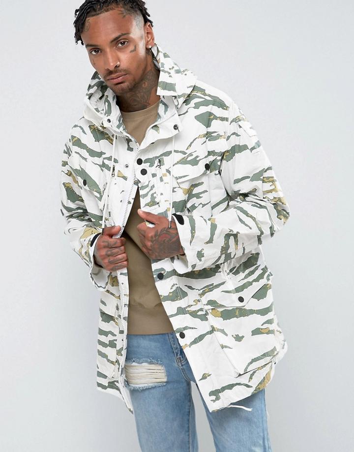 Maharishi Cargo Camo Jacket - Green