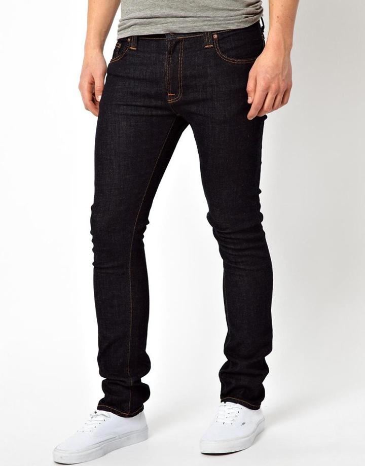 Nudie Jeans Tube Tom Skinny Fit Twill Rinsed