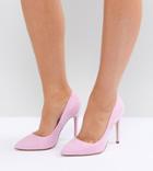 Asos Paris Pointed High Heels - Pink