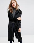 Helene Berman Classic Black Duster - Black