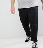Badrhino Big Stretch Chino Pants In Black - Black