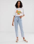 Cheap Monday Recycled Donna Rigid Mom Jeans - Blue
