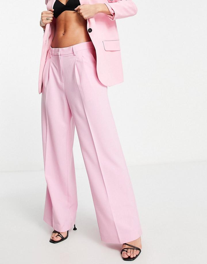 Vero Moda Tailored Suit Pants In Pink