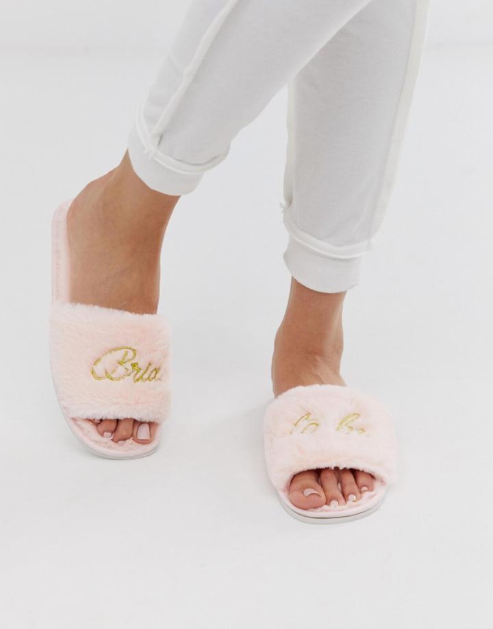 Chelsea Peers Bride Slipper - Pink