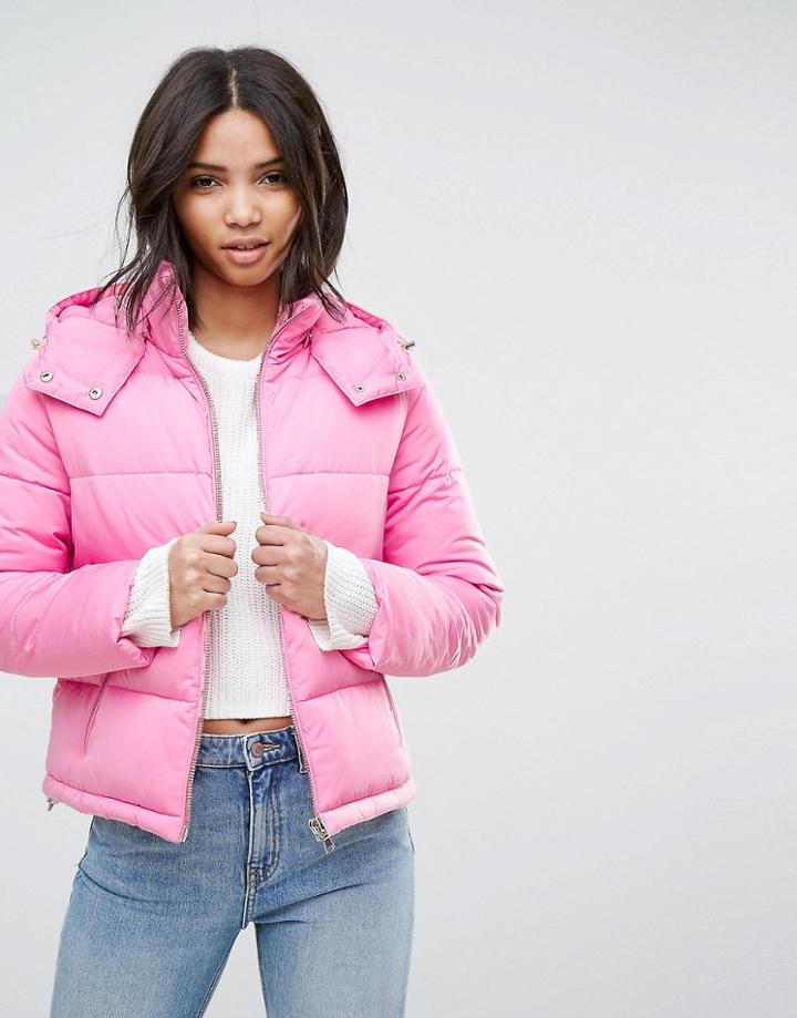 Miss Selfridge Padded Jacket - Multi