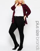 Praslin Plus Jeggings - Black