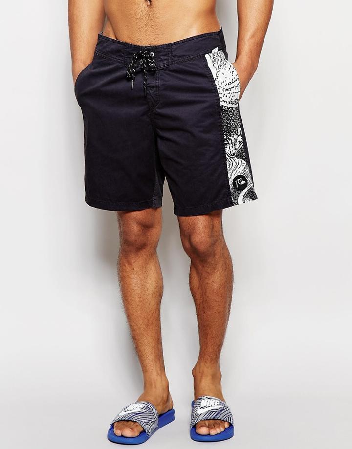 Quiksilver Turbo Dog 18 Inch Boardshorts - Black