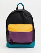 Mi-pac Classic Backpack In Color Block - Multi