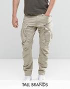 G-star Tall Rovic Zip Cargo Pants 3d Tapered - Beige