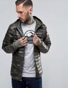 Columbia Flash Forward Down Jacket Hooded Lightweight Quilt - Green