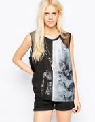 Religion Outcross Graphic Print Tank Top - Outcross Graphic