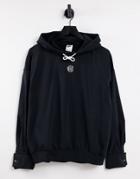 Nike Icon Clash Oversized Hoodie In Black