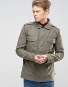 Bellfield Military Style Jacket - Green
