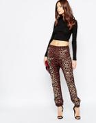 Flynn Skye Perfect Pants In Leopard - Leopard