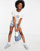 Vila Rose T-shirt In White